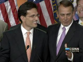 Cantor, Boehner introduce Balanced Budget Amendment 7-14-11