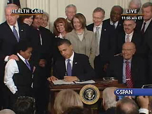 President Signs Health Care Bill